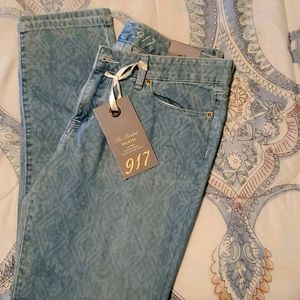 Jeans patterned
